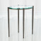Petite Oval Accent Table - Natural Iron