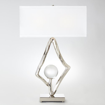Abstract Lamp https://cdn3.bigcommerce.com/s-nzzxy311bx/product_images//w/6" Crystal Sphere - Nickel
