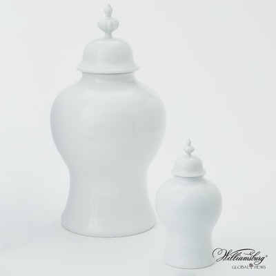 Beaufort Ginger Jar - White - Sm