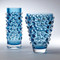 Bubble Cylinder Vase - Cobalt