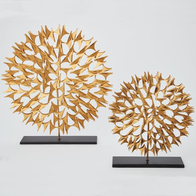 Cosmos Sculpture - Gold - Sm