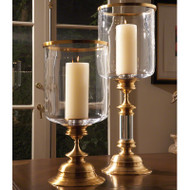 Estate Hurricane - Antique Brass - Tall