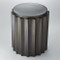 Fluted Column Table - Bronze
