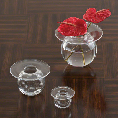 H2O Vase - Clear - Sm