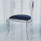 Klismos Acrylic Chair - Admiral Blue