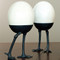 Ostrich Egg on Legs - Standing