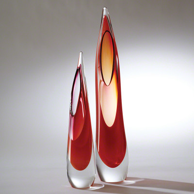 Stalagmite Vase - Fire - Sm