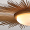 Sunburst Light Fixture - Gold image 1