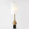Twig Bulb Floor Lamp - Brass