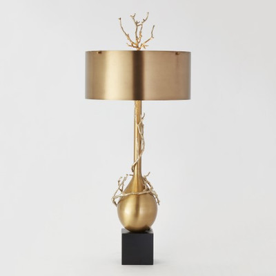 Twig Bulb Lamp - Brass