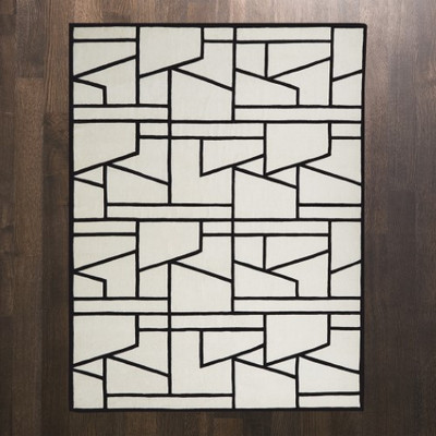 Zig Zag Rug - Ivorhttps://cdn3.bigcommerce.com/s-nzzxy311bx/product_images//y/Black - 9' x 12'