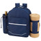 Two Person Backpack with Blanket - Navy image 2