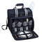 Deluxe Picnic Cooler for Four - Navy image 1