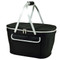 Collapsible Insulated Basket Cooler - Black image 2