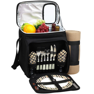 Picnic Cooler for Two with Blanket - London image 1