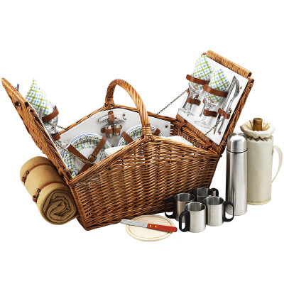Huntsman Basket for 4 https://cdn3.bigcommerce.com/s-nzzxy311bx/product_images//w/coffee set & blanket - Gazebo image 1