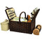 Buckingham Basket for Four with Blanket - Santa Cruz image 1