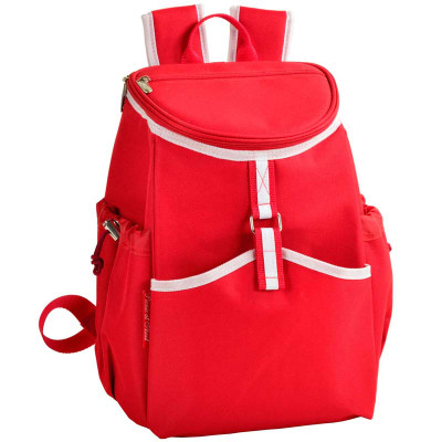 Cooler Backpack - 22 Can Capacity - Red image 1