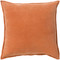 Surya Cotton Velvet Pillow - CV002 - 20 x 20 x 5 - Poly