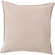 Surya Cotton Velvet Pillow - CV005 - 20 x 20 x 5 - Poly