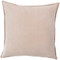 Surya Cotton Velvet Pillow - CV005 - 22 x 22 x 5 - Down