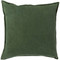 Surya Cotton Velvet Pillow - CV008 - 18 x 18 x 4 - Down