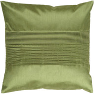 Surya Solid Pleated Pillow - HH013 - 18 x 18 x 4 - Poly