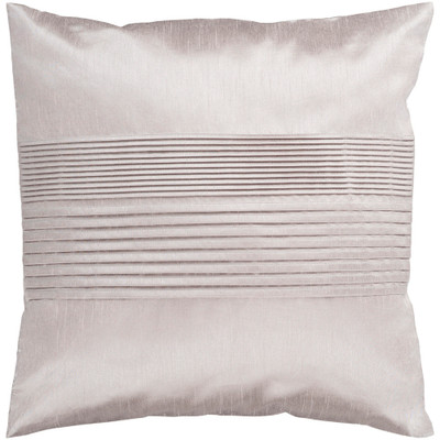 Surya Solid Pleated Pillow - HH015 - 18 x 18 x 4 - Down