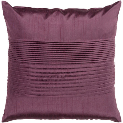 Surya Solid Pleated Pillow - HH016 - 18 x 18 x 4 - Down