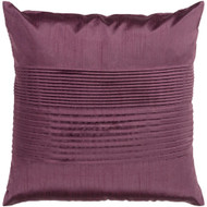 Surya Solid Pleated Pillow - HH016 - 18 x 18 x 4 - Poly