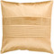 Surya Solid Pleated Pillow - HH022 - 18 x 18 x 4 - Poly