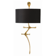 Gilbert Sconce - Gold Leafed Iron