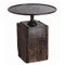 Anvil Cast Iron And Reclaimed Wood Side Table