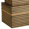 Trinity Boxes, Set of 2 - Light Brown Wood image 1