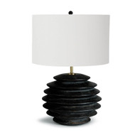 Coastal Living Accordion Table Lamp Round - Ebony