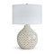 Regina Andrew Chevron Bone Table Lamp - Natural