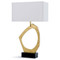 Regina Andrew Manhattan Table Lamp - Gold Leaf