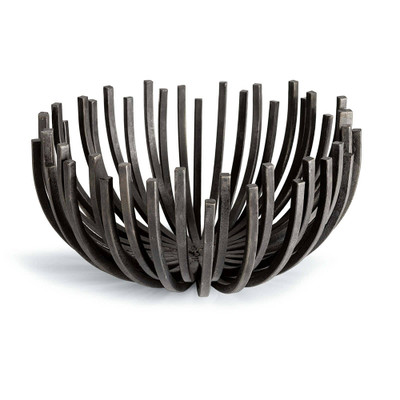 Regina Andrew Webbed Bowl Circle - Blackened Iron