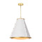 Regina Andrew French Maid Chandelier Small - White