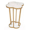 Regina Andrew Clover Table - Natural Brass