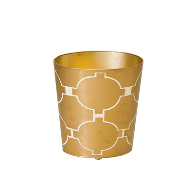 Worlds Away Acadia Wastebasket - Thumbnail 5