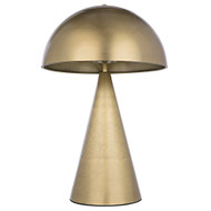 Noir Skuba Table Lamp - Metal With Brass Finish