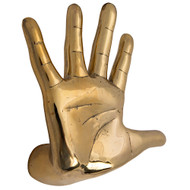 Noir Hand On The Wall - Brass