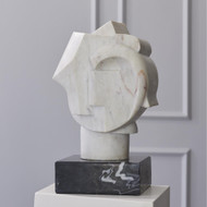 Global Views Abstract Bust