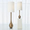Global Views Bulb Vase Table Lamp - Light Bronze