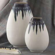 Global Views Glass Drip Vase - Sm