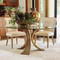 Studio A Lotus Dining Table Base - Antique Gold/Bronze