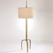Studio A Riley Floor Lamp - Gold Leaf