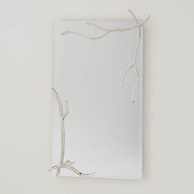 Studio A Twig Mirror - Silver Leaf - Lg