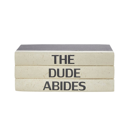E Lawrence 3 Vol. Quote Stack "The Dude Abides"